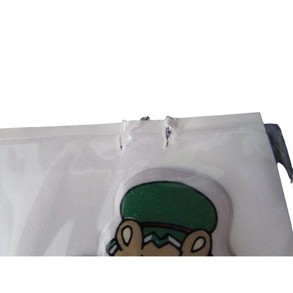 Christmas Teddy Bear Puffy Stickers Vintage 80s DBGCI EUC New Other - Picture 11 of 12